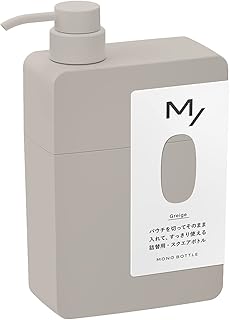 エムスラッシュ モノボトル スクエア グレージュ