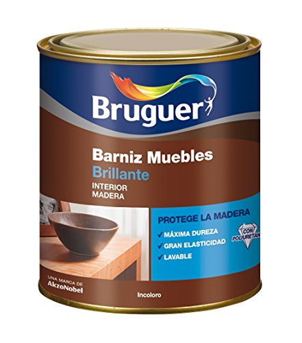 Bruguer Barniz Muebles BTE.BRUGUER 250 ml, Negro
