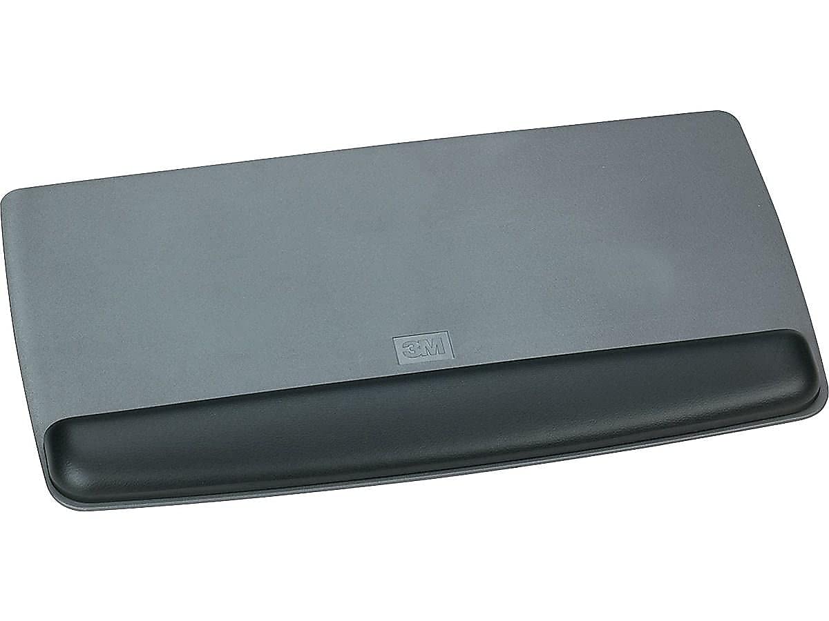 3M Wr420le Gel-Handgelenkauflage für Tastatur, 49,5 x 26,7 cm, schwarzes Kunstleder