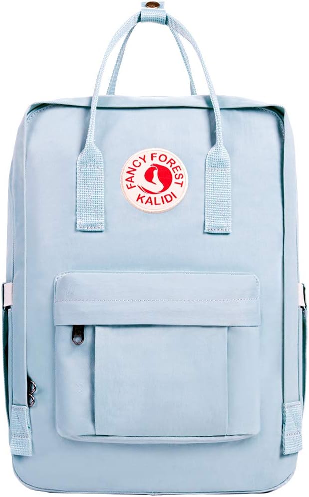 KALIDI Unisex Lightweight Backpack School Bag Water-resistant Casual Rucksack fits 15 inch Laptop for Boys Girls Men and Women
