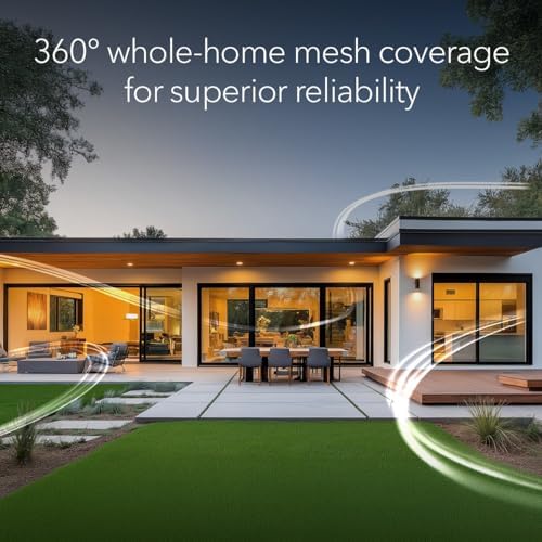 NETGEAR Orbi 370 WiFi 7 Mesh System Dual-Band, Up to 6,000 sq ft, 3 Pack