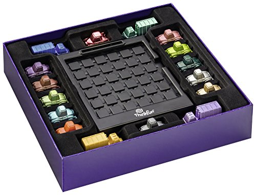 ThinkFun 76338 76305 - Rush Hour - Das bekannte Stau-Spiel in der Deluxe Edition mit Fahrzeugen in Metalloptik… – Bild 6