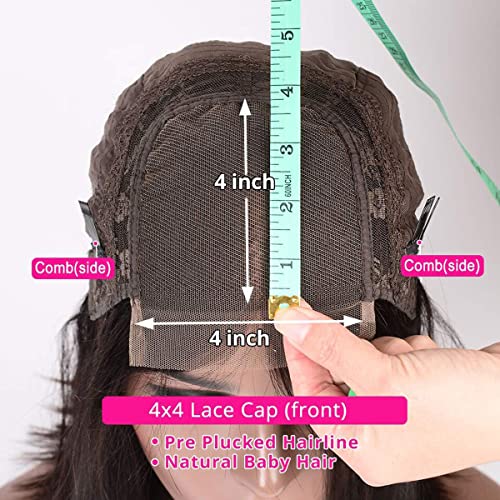 Perruque cheveux humains de qualité supérieure HD transparente