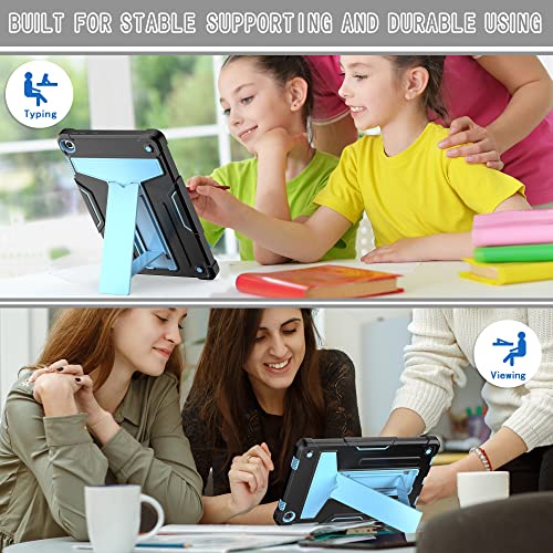 Coque Lenovo Tab M10 3ème génération triple couche béquille robuste antichoc - 4