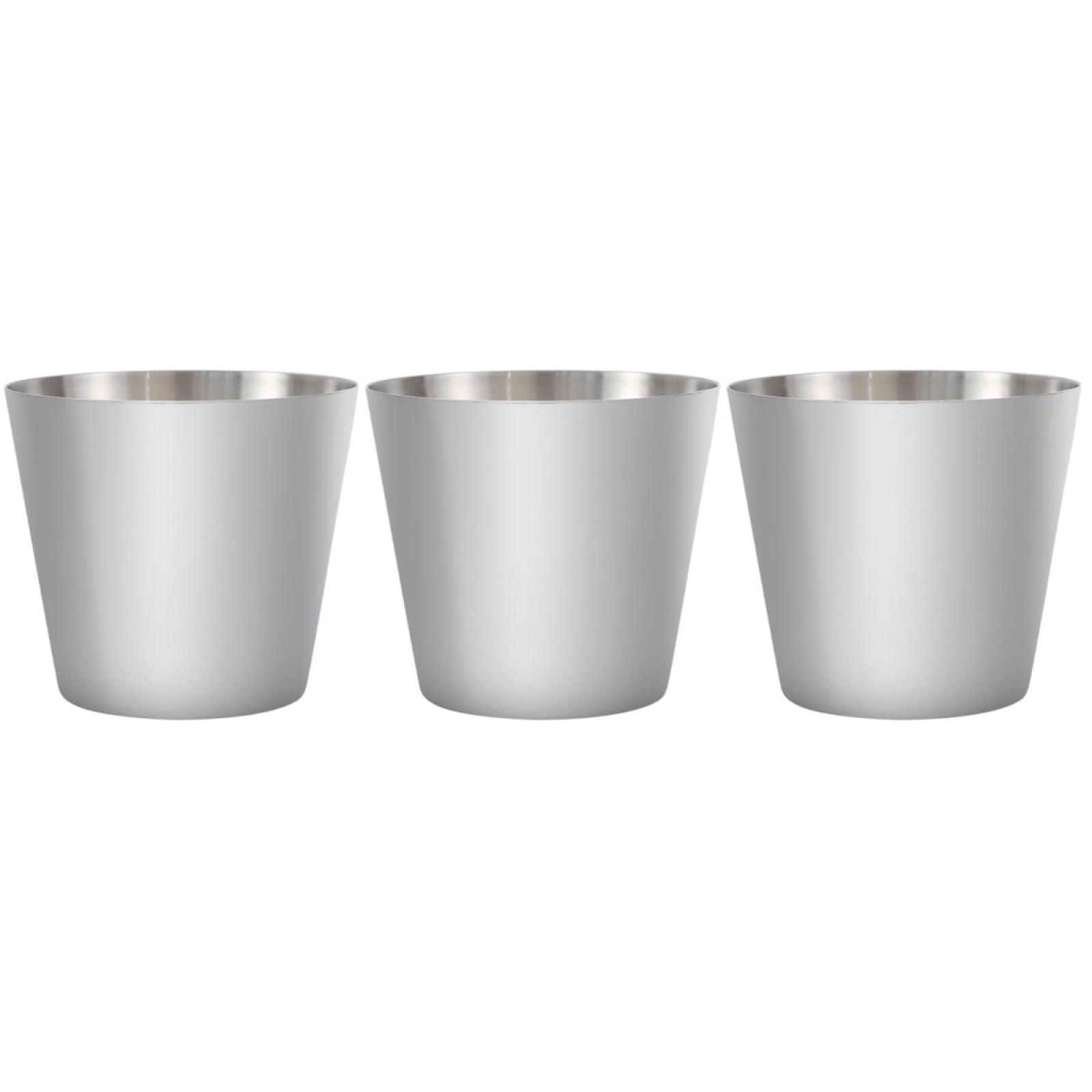 3pcs French Fry Cups Versatile Snack Juice Containers Home Restaurant Hotel Use