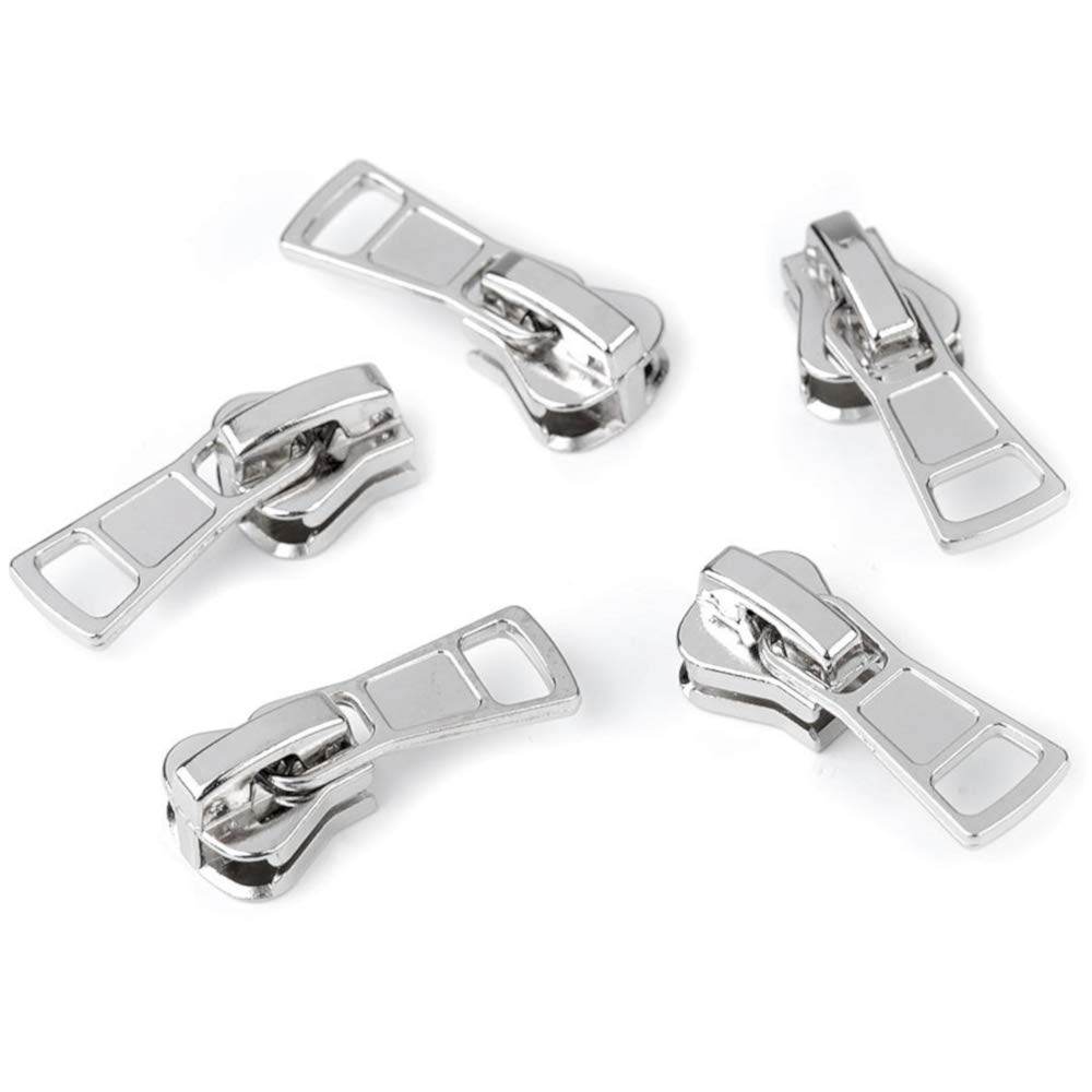 SHUNLI Anti-Diebstahl-Clips Für Reißverschlüsse – 8 Stück (schwarz & Silber), 4x1,7 Cm, Abnehmbar