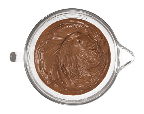 KitchenAid Tigela de vidro inclinada de 5 litros com marcas de medida e tampa