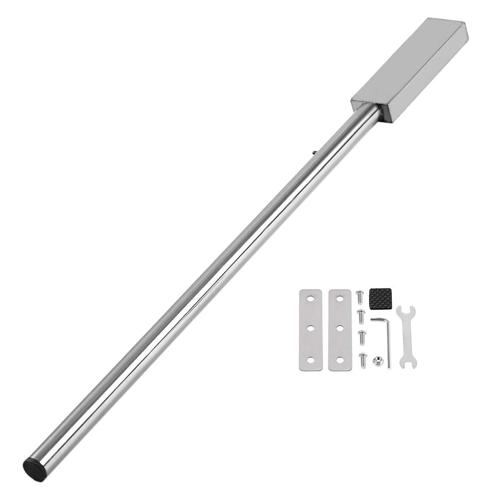 Barra de Montaje para Kayak, Resistente a la Corrosión y de Acero Inoxidable 91 cm con Kit Hardware, Accesorio Pesca Multifuncional para Pescadores Deportivos y Excursiones en Agua Dulce o Salada