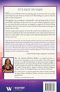 Paperback It's Not in Vain: Finding Purpose in Life's Struggles Book
