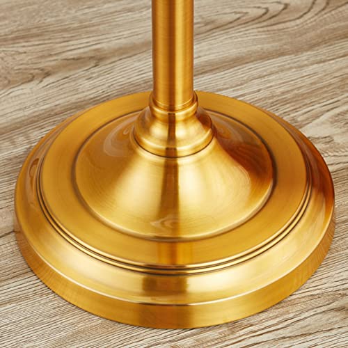 Lámpara de Piso Vertical rústica con pantalla de campana para iluminar tu salón. 4