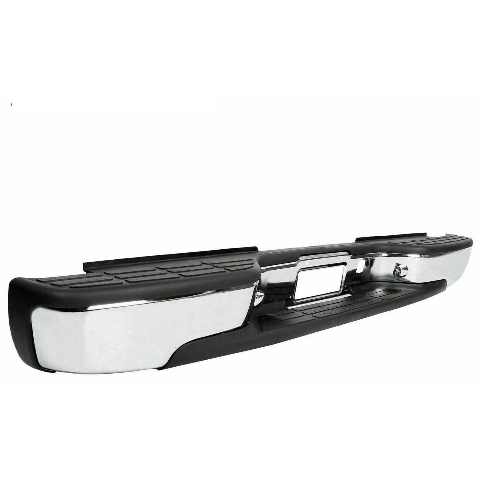 Step Bumper Assembly Rear Steel Silver for Chevy for GMC for Sierra 3500/2500HD image 4