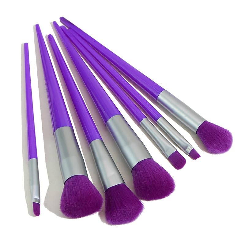 Juego de brochas de maquillaje para iluminar tus looks de fiesta y tocador creativo 5