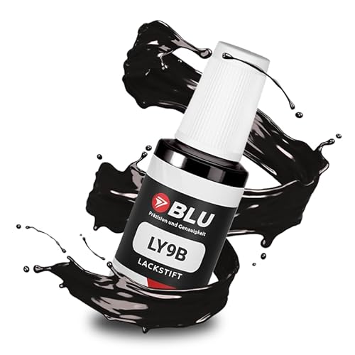 BLU Auto Lackstift Schwarz kompatibel für Audi LY9B SCHWARZ BRILLANTSCHWARZ | Auto Lack Reparatur Ausbesserungslack BLU Auto Lackstift Schwarz kompatibel für Audi LY9B SCHWARZ BRILLANTSCHWARZ | Auto Lack Reparatur Ausbesserungslack