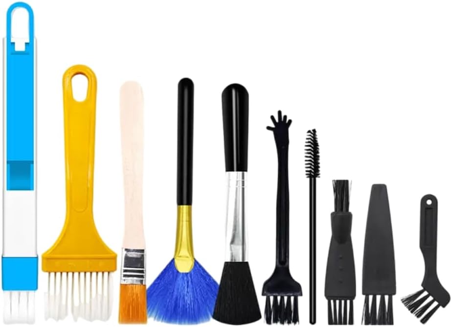 Electronics Cleaning Multifunctional Brushes Set Soft Brush Kit for Furniture