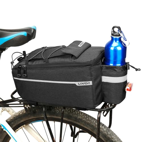 Lixada Insulated Bike Trunk Cooler Bag for Warm or...