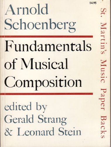 Fundamentals of Musical Composition 0571080952 Book Cover