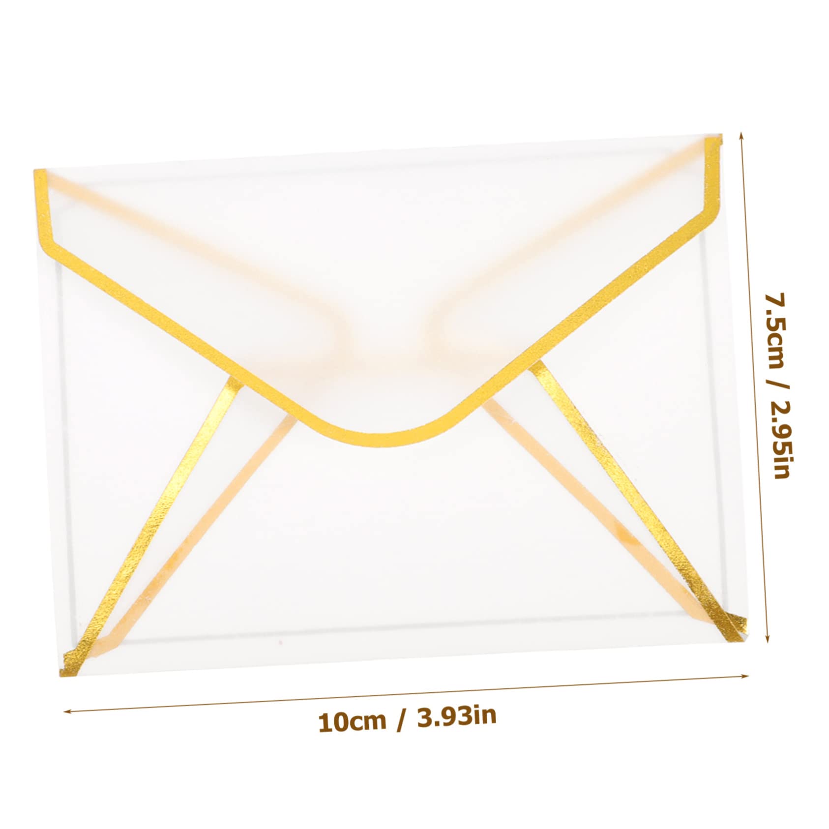 Angoily 5 Series Sobres Transparentes Vintage Para Tarjetas Paquete Para Invitaciones De Bodas Tarjetas De Felicitación Y Notas De Agradecimiento Elegante Y 20 Piezas X 5