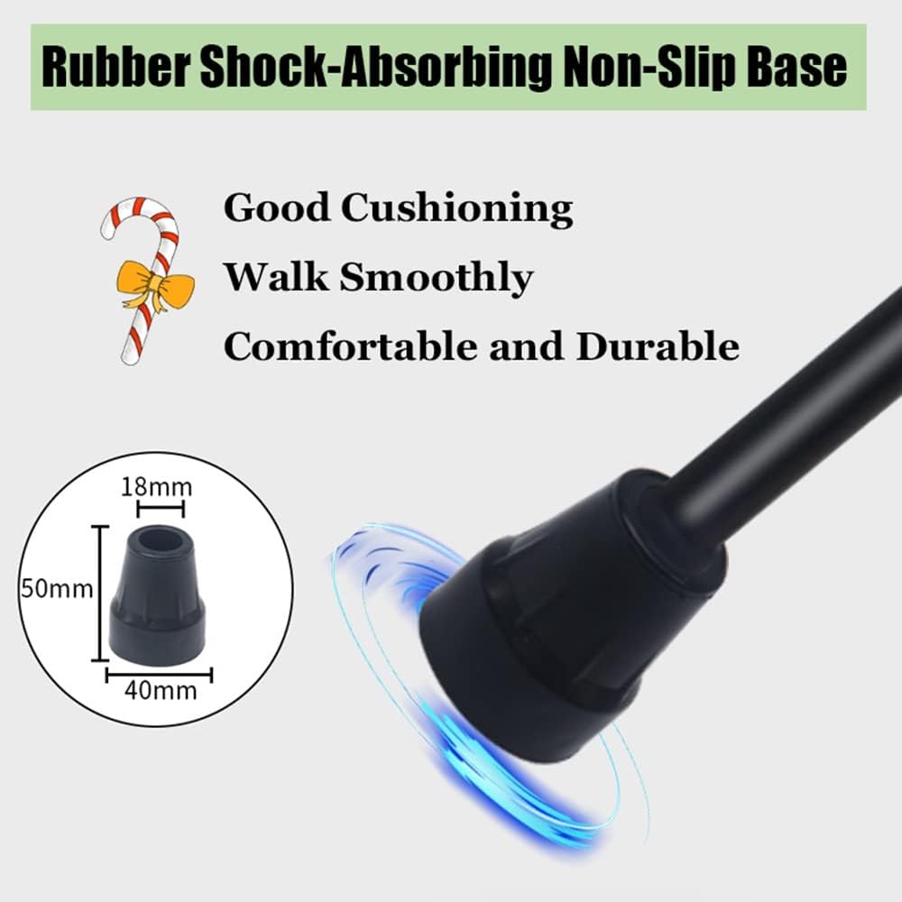 Muletas de aluminio para antebrazo para adultos, ajustables y plegables para un fácil transporte, agarre antideslizante para mayor seguridad y equilibrio