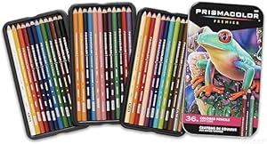 Edionmier Premier Buntstifte, weiche Mine, 36 verschiedene Stück Farben – langlebig, leuchtend, ultra-weich, zum Malen, Zeichnen, Skizzieren, für Kunst und Handwerk für Erwachsene