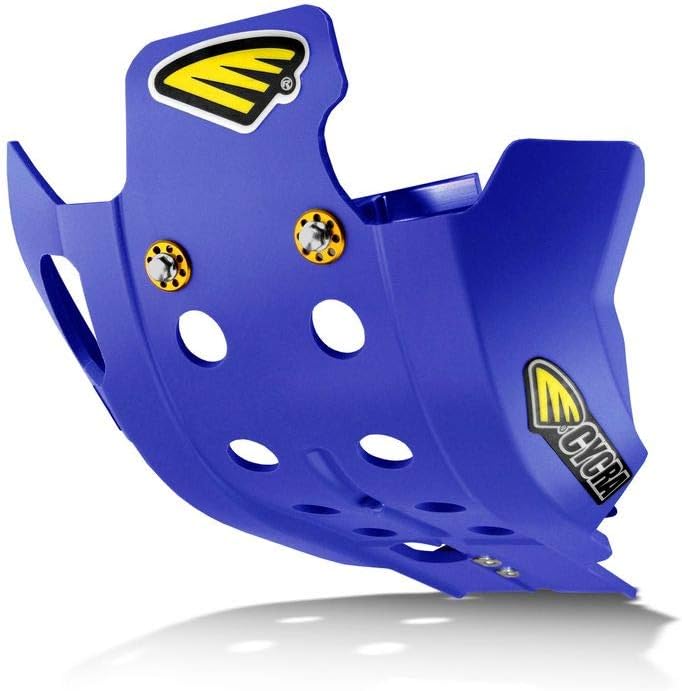 Cycra Full Coverage Skid Plate (Blue) Compatible with 05-19 Yamaha YZ250