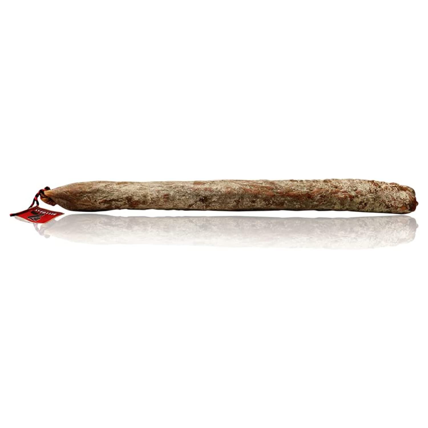 7 BELLOTAS Iberico de Bellota Chorizo | Iberischer Chorizo-Salami aus Pata Negra Eichelfütterung von 100% Iberischen Schweinen | Natürlich luftgetrocknete Salamanca Würste (Ganzes Stück +1.1 kg)