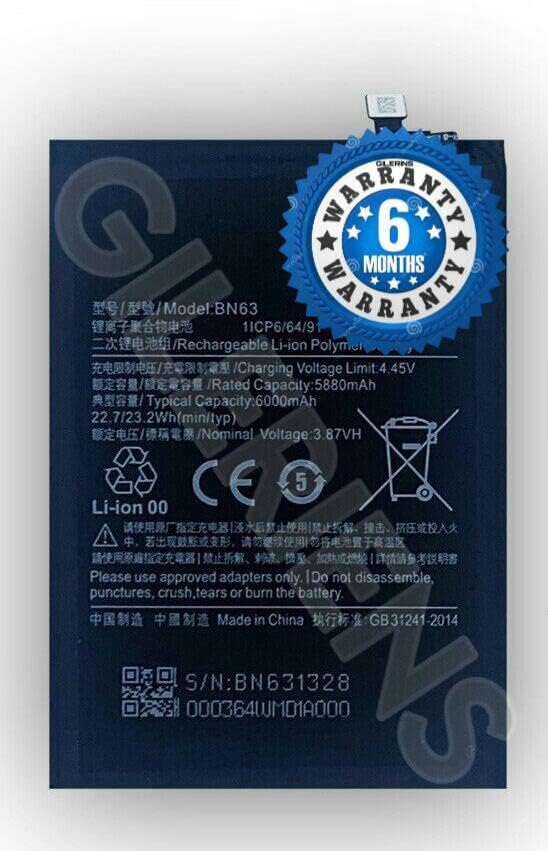 Image of Original BN63 Battery for Redmi 10 /10 Prime 21061119AG, 21061119BI, 21061119DG, 21061119AL Battery with 6 Month Warranty** (EE257)