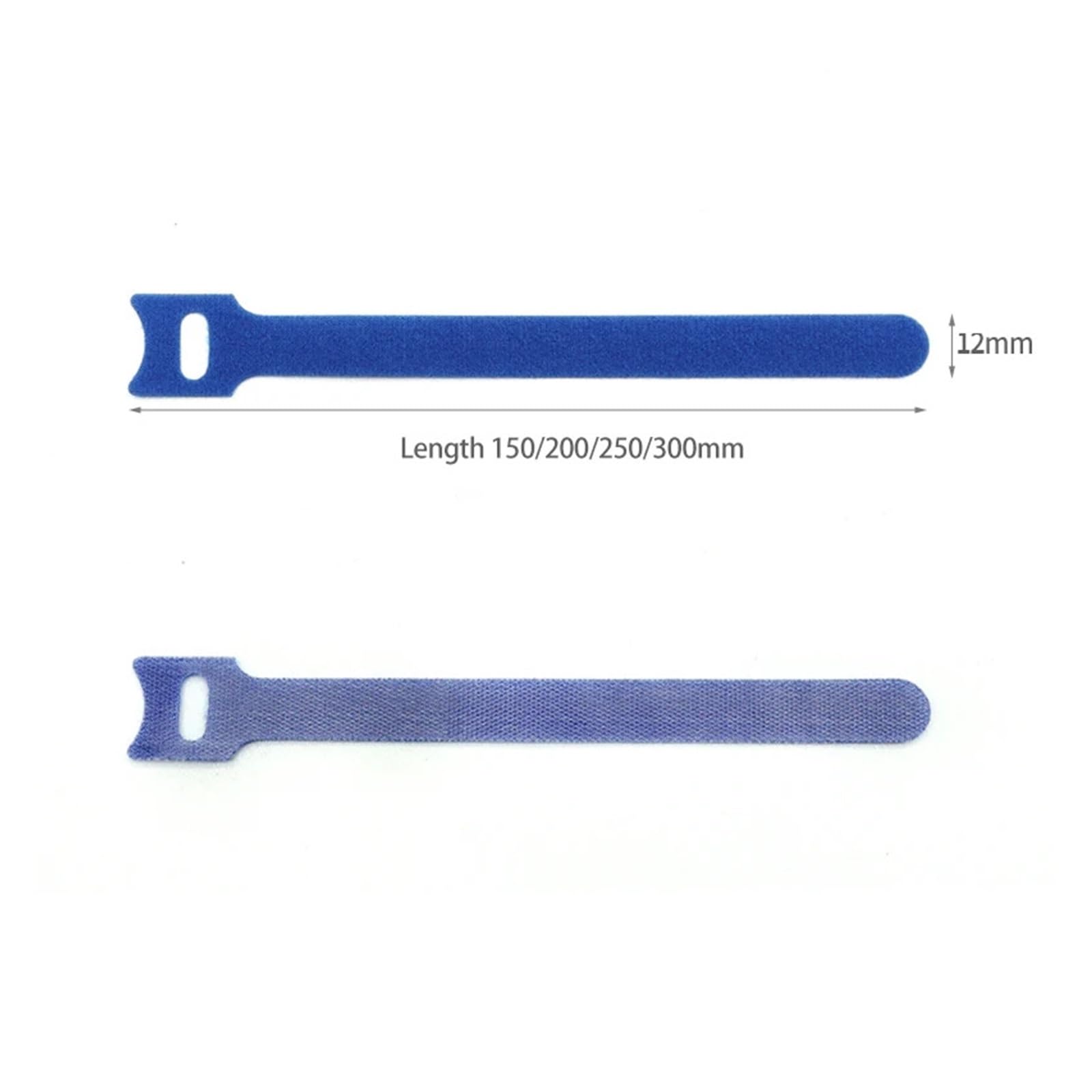 Selbstsichernde Kabelbinder aus ABS-Nylon mit, Wiederverwendbare Kabelbinder mit Klettverschluss, mehrfarbig, mehrere Größen, Packung 20–200 Stück(Green,300mm x 100pcs)