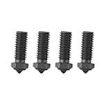 Hotend Compatible with QIDI Plus 3/X MAX SMART 3 Brass/Coppering/Harden Steel for Tech 3D Printer Accessories(0.4 Steel Nozzle)