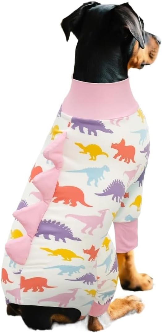 Practical Dog Pajamas, Artificial Pet Clothes, Suitable for Indoor Pet Dogs(Medium(Chest Girth:27"-28"))