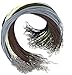 Outuxed 150pcs Bulk Necklace Cord, Multicolor 1.5mm Waxed Cotton Necklace Chain with Lobster Claw Clasp for Pendants Bracelet Necklace and Jewelry Making (5 Colors）