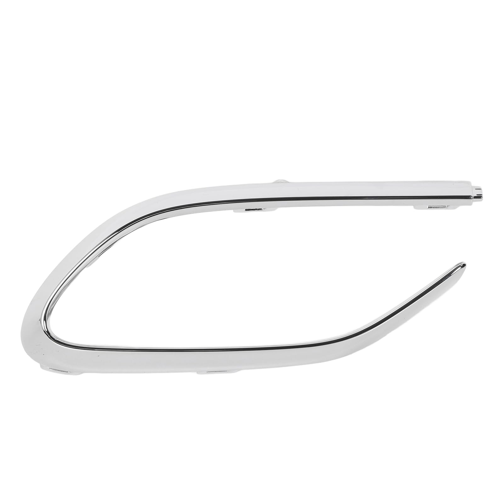 Cubierta Cromada para Moldura de Tubo de Parachoques Trasero para CLA C118 AMG-Line 2020-2024 - Ajuste OEM Acabado Brillante ABS Fácil Instalación con Clamp/Holder Cubierta Decorativa con