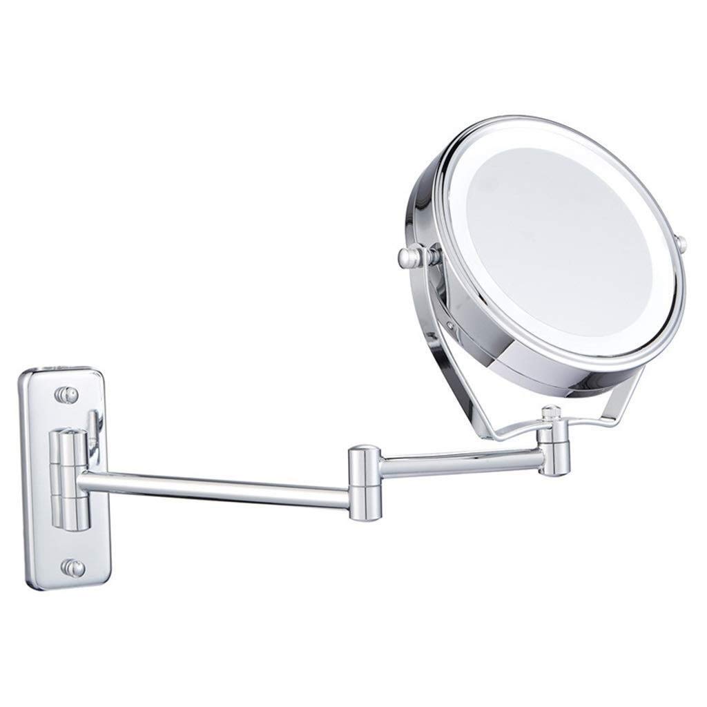 Miroir de courtoisie à grossissement 7 fois double face pour ne plus rater vos soins
