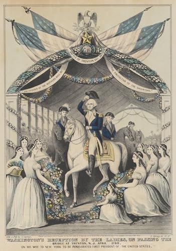 Impression d'affiches Washington par Nathaniel Currier Toile 60x90cm