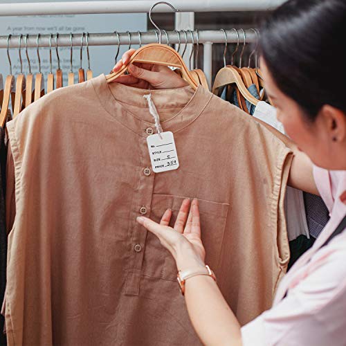 900 Pcs Price Tags, Clothes Size Tags Coupon Tags Making Tag White Store Tags Clothing Tags, 1.77 X 1.38 Inches #TOP4