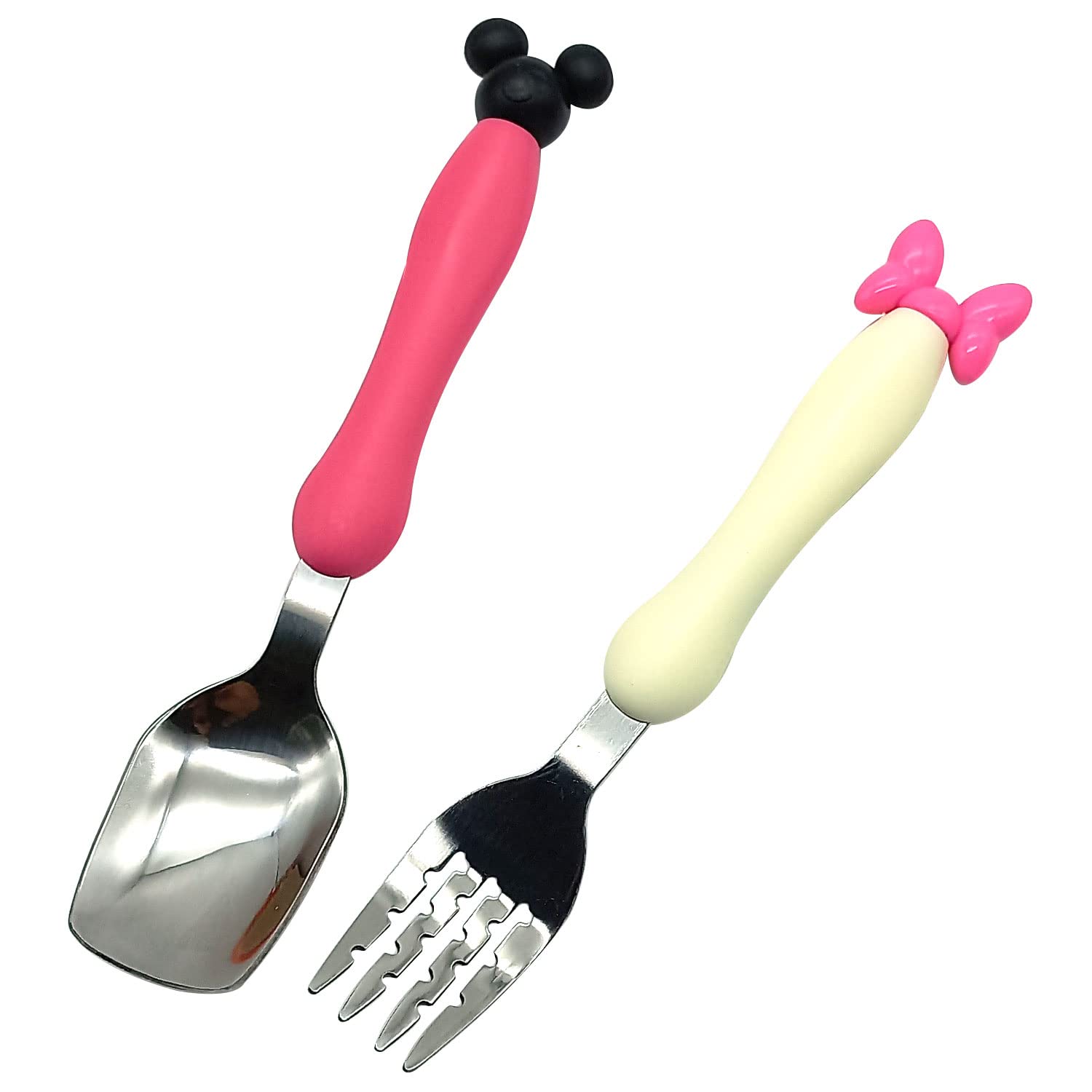 Children Spoon Fork Set Baby Feeding Spoon Stainless Steel Kids Eating Utensils Toddler Baby Flatware Accessories