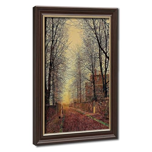 Toile In Autumns Golden Glow Grimshaw pour une déco murale zen
