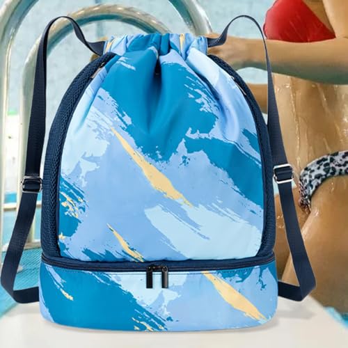 Sac de natation ultra léger et imperméable avec cordon de serrage robuste