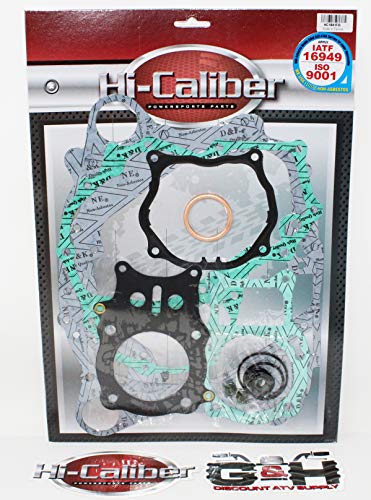 Hi-Caliber Powersports Parts COMPLETE FULL Engine Motor Gasket Kit for the 1997-2001 Honda TRX 250 Recon