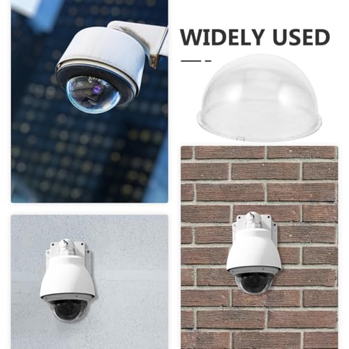 Cúpula de acrílico transparente FOMIYES de 3.1 pulgadas para cámaras 2