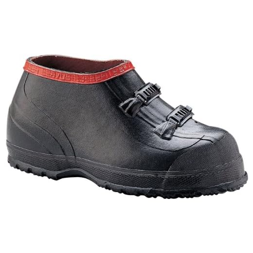 Ranger 5" Rubber Supersized Men's Overshoes, Black (T469)