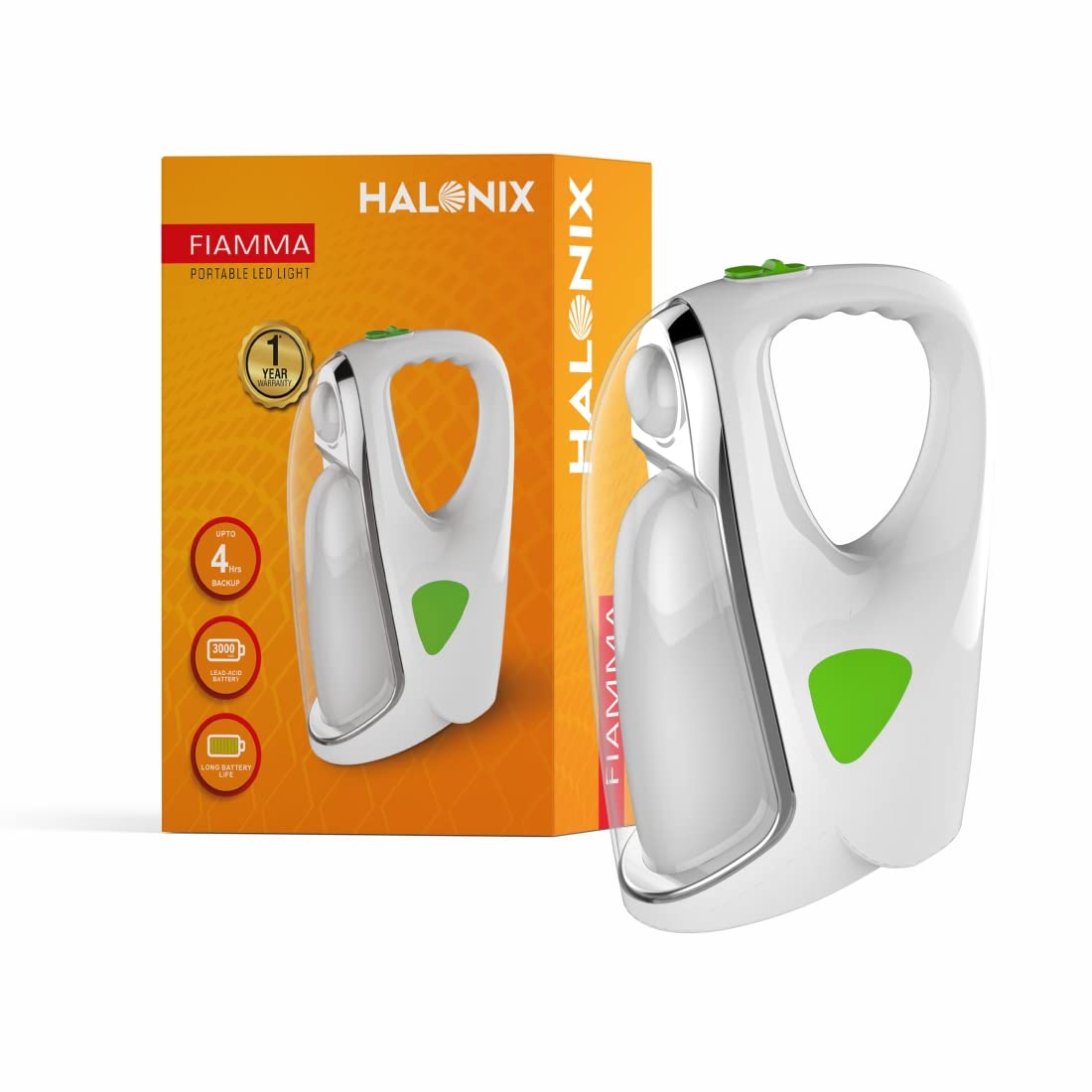 Halonix Fiamma Portable Rechargeable LED Emergency Light (B09HV2DBZT) Amazon Price History, Amazon Price Tracker