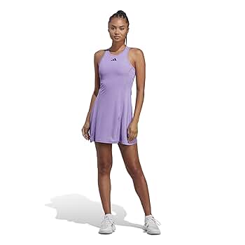 Amazon.com: adidas Club Tennis Dress Violet Fusion MD