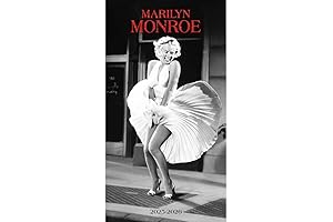 2023 Marilyn Monroe Calendar Carousel 2-Year Wall Calendar