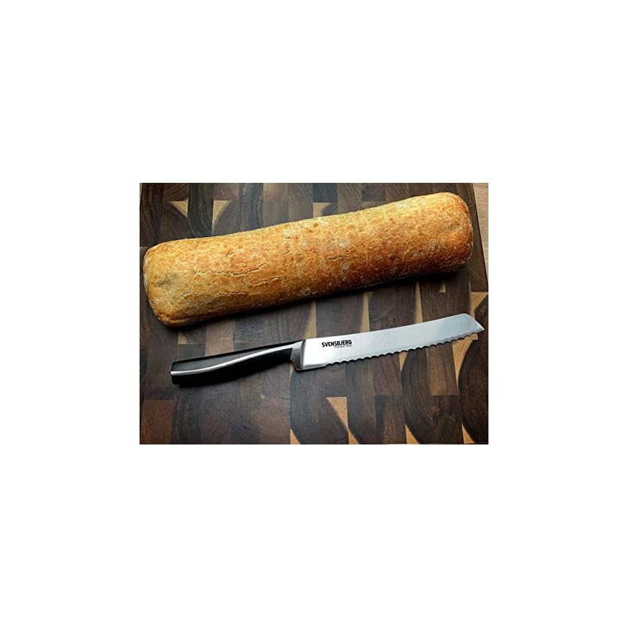 Svensbjerg Modern Chef Kitchen Knife Set without Block, Chef Knife Set Knives Kitchen Set, Knife set for Kitchen, Stainless Steel, Sharp, German Brand | SB-KS301