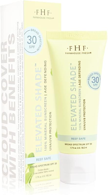 FarmHouse Fresh Elevated Shade Age-Defending Protetor Solar Corporal Mineral 100%, 50 mL