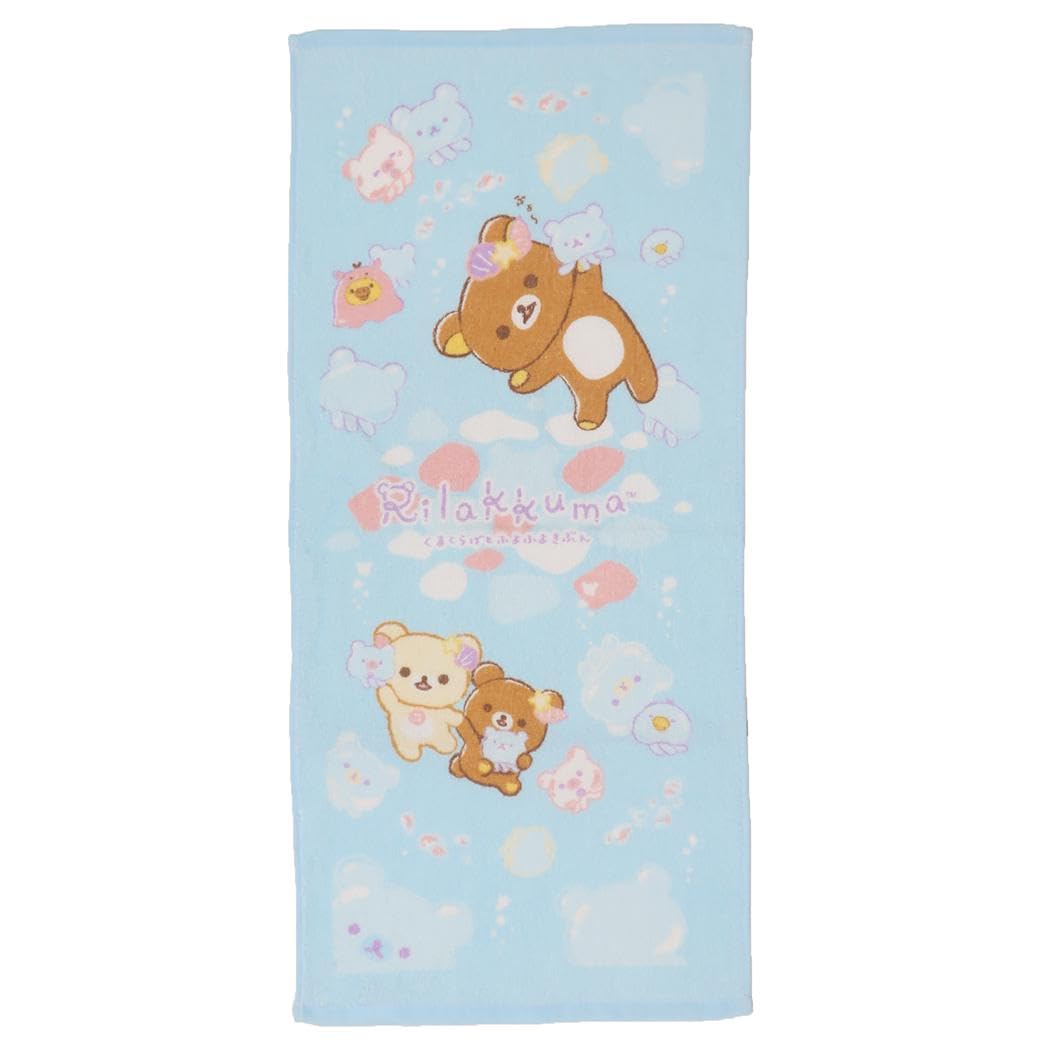 Amazon.co.jp: フェイスタオル ＜リラックマ くまくらげ＞パイル