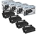 LD © Compatible Replacements for Xerox 106R02307 Set of 4 High Yield Black Laser Toner Cartridges for use in Xerox Phaser 3320 Printer