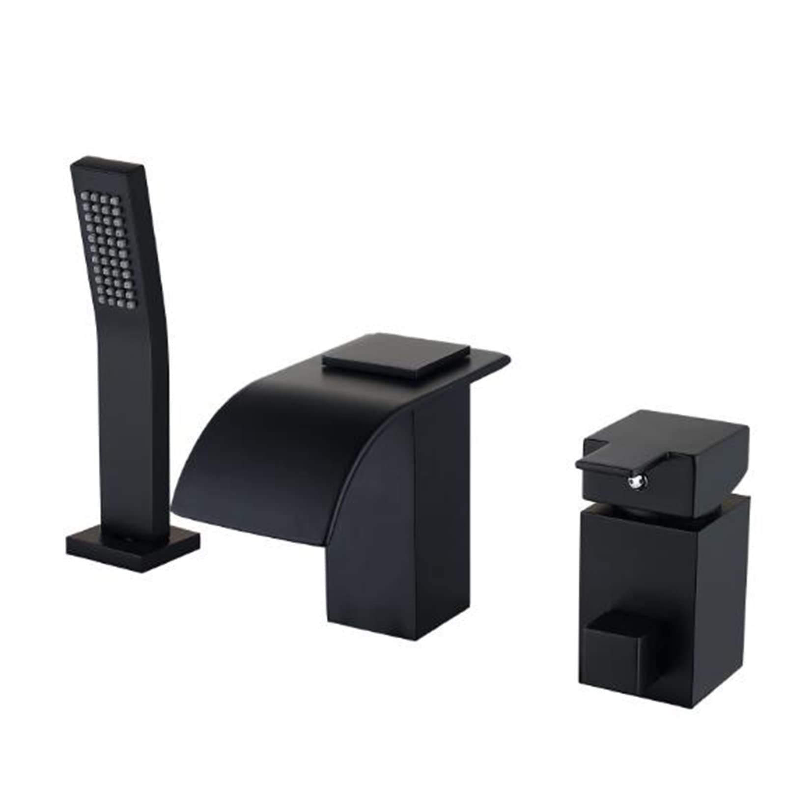 Robinet de baignoire cascade noir pour transformer votre salle de bain en spa privé