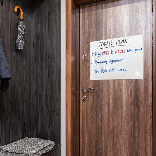 Image of T&W SAME FILM Dry Erase Board Sticker-Whiteboard Stickers-8.27''X11.69''Removable Dry Erase Sheets-Fridge Magnetic Paper Alternatives For Wall /Desk /Refrigerator /Door /Home /Office /Classroom(White-6Pcs)
