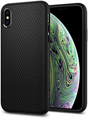 Spigen Liquid Air Designed for iPhone Xs Case (2018) / Designed for iPhone X Case (2017) - Matte Black